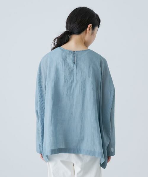 かぐれ / かぐれ シャツ・ブラウス | ソフトローンシアーワイドプルオーバー | 詳細11