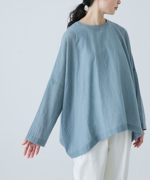 かぐれ / かぐれ シャツ・ブラウス | ソフトローンシアーワイドプルオーバー | 詳細12