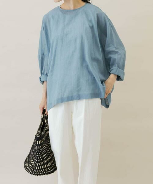 かぐれ / かぐれ シャツ・ブラウス | ソフトローンシアーワイドプルオーバー | 詳細3