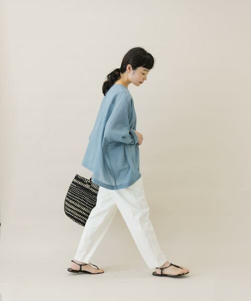 かぐれ / かぐれ シャツ・ブラウス | ソフトローンシアーワイドプルオーバー | 詳細8