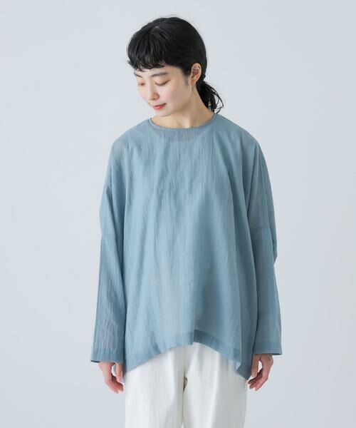 かぐれ / かぐれ シャツ・ブラウス | ソフトローンシアーワイドプルオーバー | 詳細9