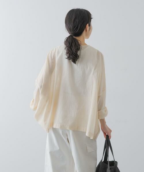 かぐれ / かぐれ シャツ・ブラウス | ソフトローンシアーワイドプルオーバー | 詳細18