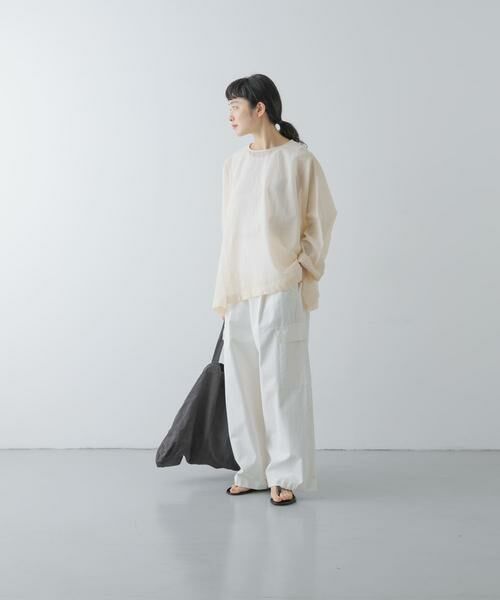 かぐれ / かぐれ シャツ・ブラウス | ソフトローンシアーワイドプルオーバー | 詳細21