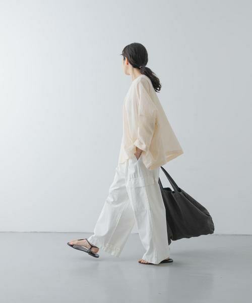 かぐれ / かぐれ シャツ・ブラウス | ソフトローンシアーワイドプルオーバー | 詳細23