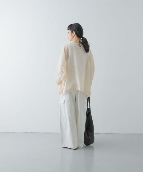 かぐれ / かぐれ シャツ・ブラウス | ソフトローンシアーワイドプルオーバー | 詳細24