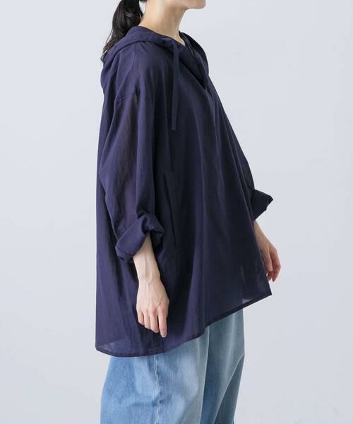 かぐれ / かぐれ シャツ・ブラウス | シアーフーディチュニック | 詳細3