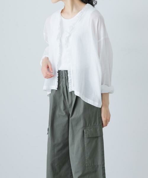 かぐれ / かぐれ シャツ・ブラウス | ミニフリルカーディガン | 詳細1