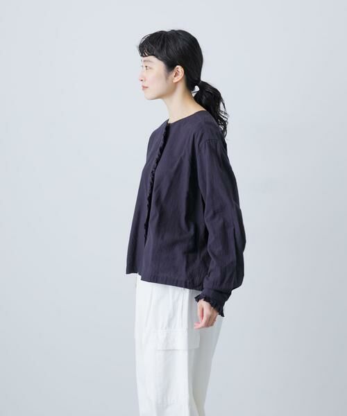かぐれ / かぐれ シャツ・ブラウス | ワッシャーフリルブラウス | 詳細3