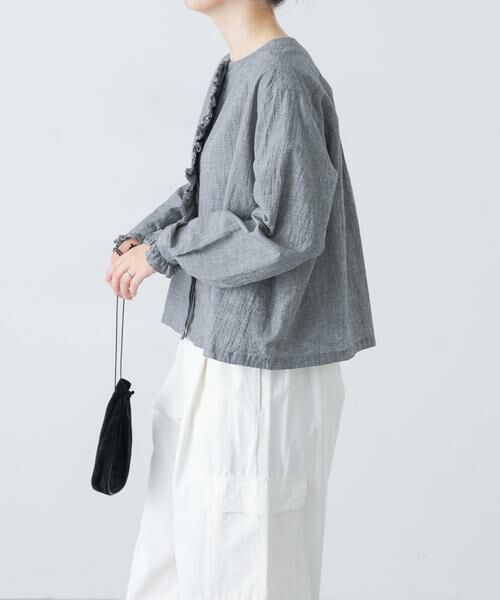 かぐれ / かぐれ シャツ・ブラウス | ワッシャーフリルブラウス | 詳細18