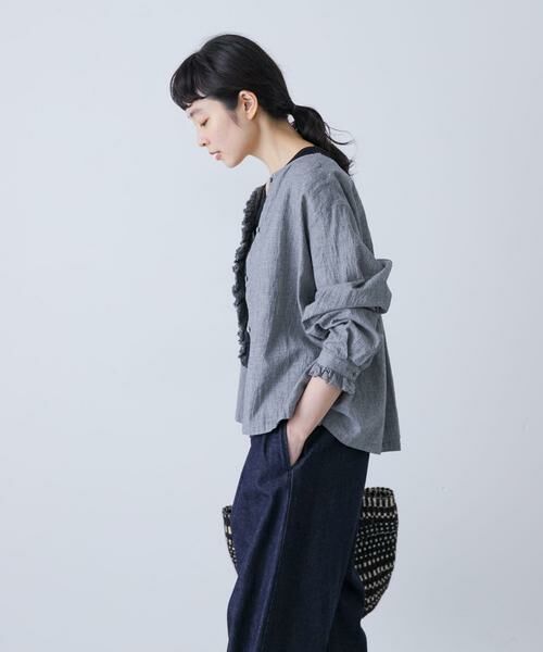かぐれ / かぐれ シャツ・ブラウス | ワッシャーフリルブラウス | 詳細10