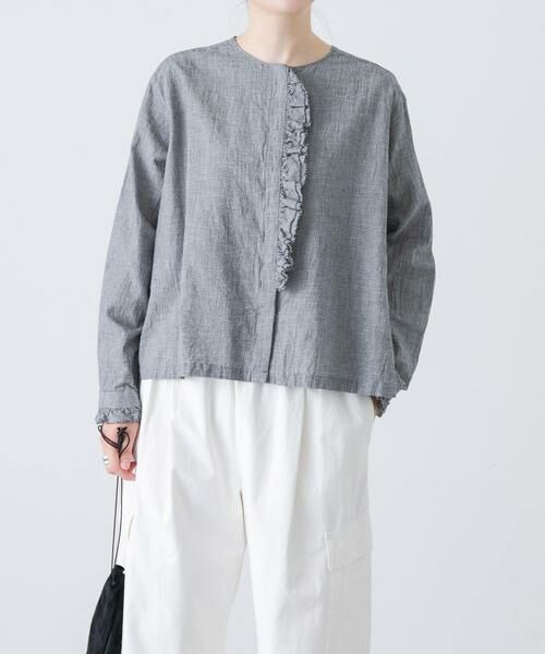 かぐれ / かぐれ シャツ・ブラウス | ワッシャーフリルブラウス | 詳細16