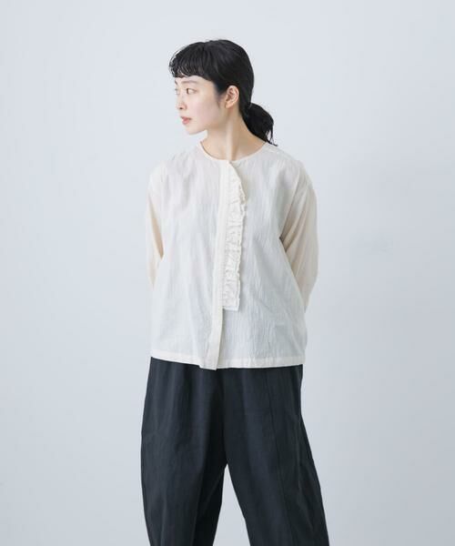 かぐれ / かぐれ シャツ・ブラウス | ワッシャーフリルブラウス | 詳細28