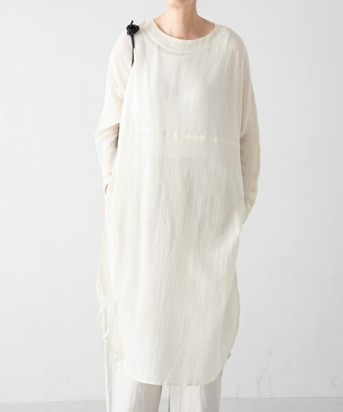 かぐれ / かぐれ チュニック | ガーゼロングチュニック | 詳細1