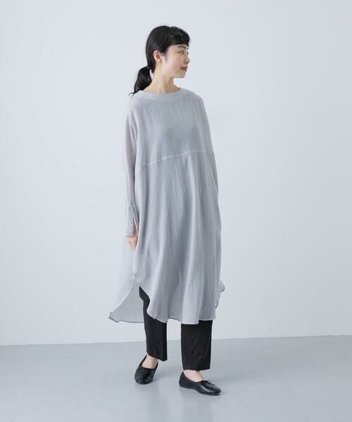 かぐれ / かぐれ チュニック | ガーゼロングチュニック | 詳細20
