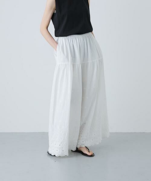 かぐれ / かぐれ その他パンツ | 刺繍ティアードパンツ | 詳細1