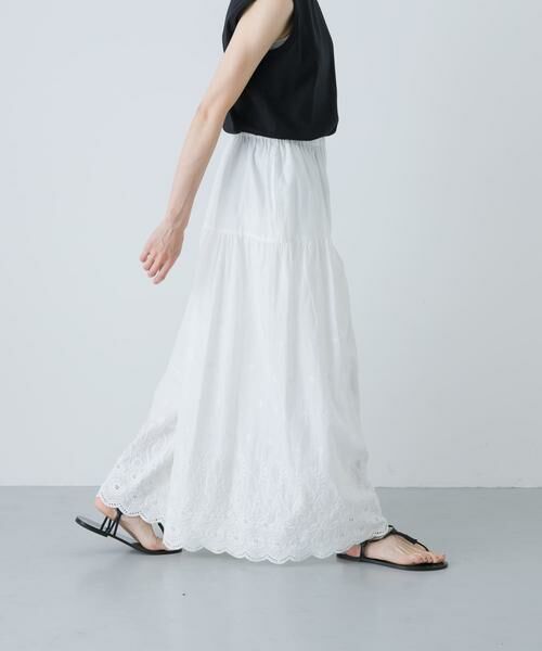 かぐれ / かぐれ その他パンツ | 刺繍ティアードパンツ | 詳細2