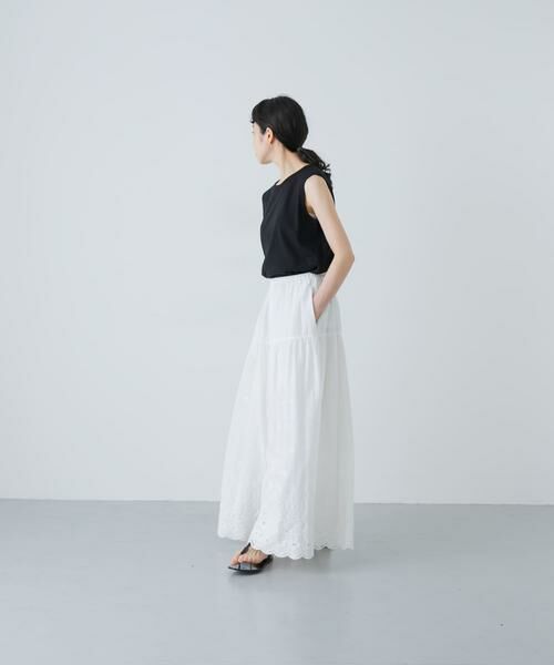 かぐれ / かぐれ その他パンツ | 刺繍ティアードパンツ | 詳細5