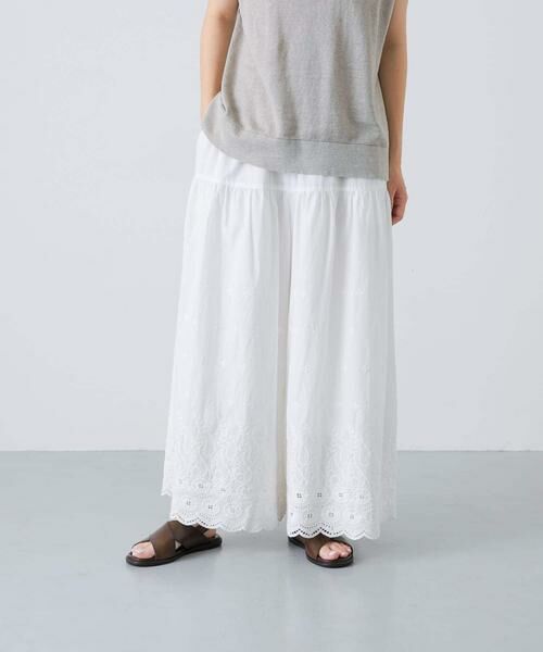 かぐれ / かぐれ その他パンツ | 刺繍ティアードパンツ | 詳細6