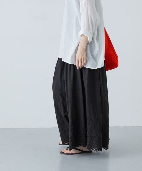 かぐれ / かぐれ その他パンツ | 刺繍ティアードパンツ | 詳細12
