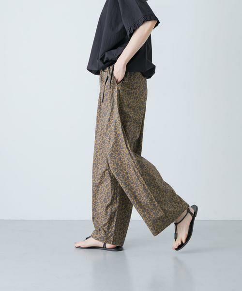 かぐれ / かぐれ その他パンツ | コットン小花柄イージーパンツ | 詳細1