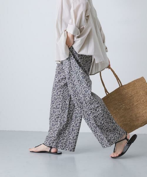 かぐれ / かぐれ その他パンツ | コットン小花柄イージーパンツ | 詳細28