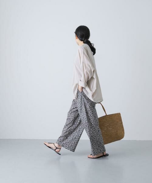 かぐれ / かぐれ その他パンツ | コットン小花柄イージーパンツ | 詳細30