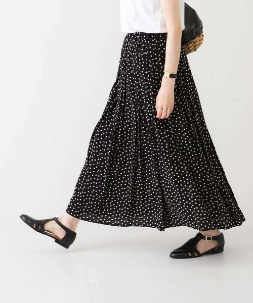 かぐれ / かぐれ スカート | ドットギャザースカート | 詳細4