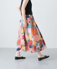 新品　かぐれ　ロングスカート　リバティ　赤　フリーサイズ 新品 かぐれ ロングスカート リバティ 赤 フリーサイズ - メルカリ