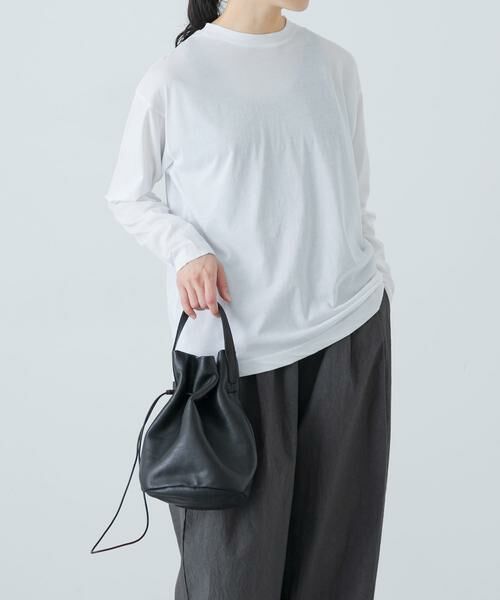 かぐれ / かぐれ Tシャツ | ハイツイストコットン長袖Tシャツ | 詳細1