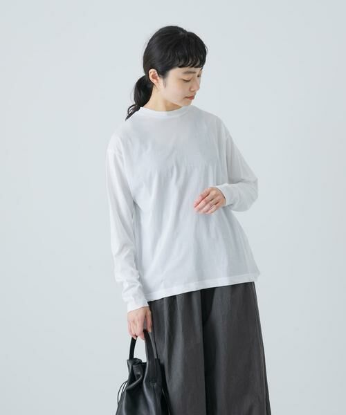 かぐれ / かぐれ Tシャツ | ハイツイストコットン長袖Tシャツ | 詳細2