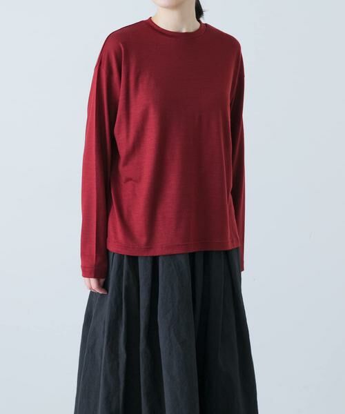 かぐれ / かぐれ Tシャツ | ウォッシャブルウールプルオーバー | 詳細2