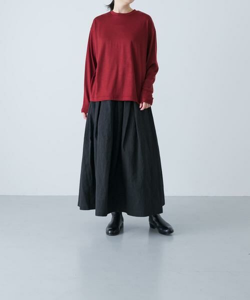 かぐれ / かぐれ Tシャツ | ウォッシャブルウールプルオーバー | 詳細5