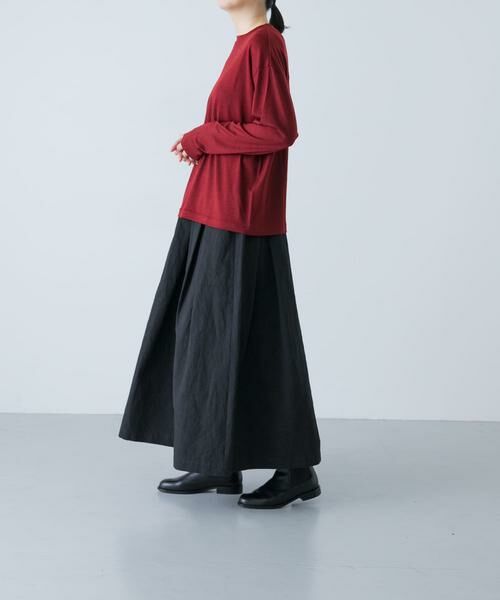 かぐれ / かぐれ Tシャツ | ウォッシャブルウールプルオーバー | 詳細6