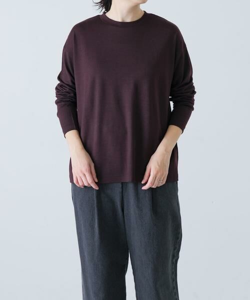 かぐれ / かぐれ Tシャツ | ウォッシャブルウールプルオーバー | 詳細12