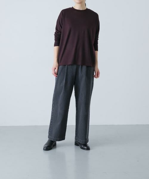 かぐれ / かぐれ Tシャツ | ウォッシャブルウールプルオーバー | 詳細14