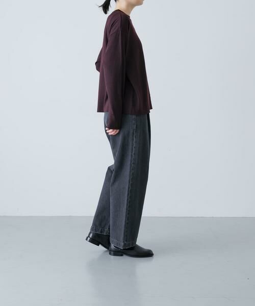 かぐれ / かぐれ Tシャツ | ウォッシャブルウールプルオーバー | 詳細16