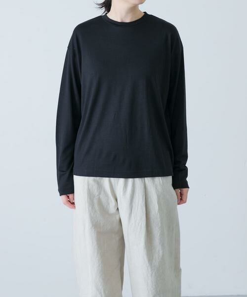 かぐれ / かぐれ Tシャツ | ウォッシャブルウールプルオーバー | 詳細26