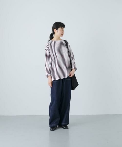 かぐれ / かぐれ Tシャツ | ハイツイストボーダーカットソー | 詳細4