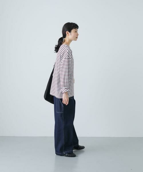 かぐれ / かぐれ Tシャツ | ハイツイストボーダーカットソー | 詳細6