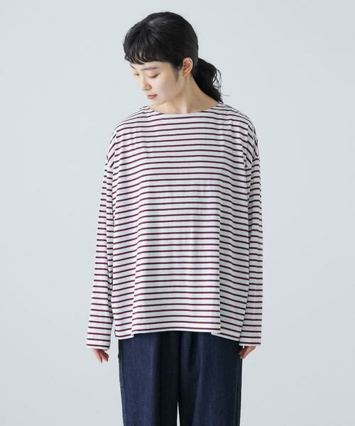 かぐれ / かぐれ Tシャツ | ハイツイストボーダーカットソー | 詳細7