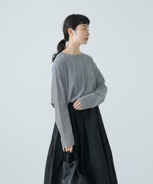 かぐれ / かぐれ Tシャツ | ハイツイストボーダーカットソー | 詳細16