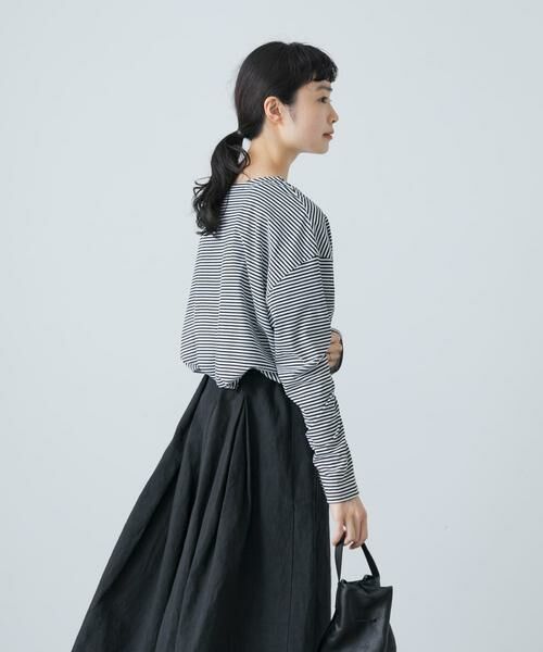 かぐれ / かぐれ Tシャツ | ハイツイストボーダーカットソー | 詳細18