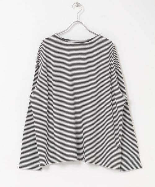 かぐれ / かぐれ Tシャツ | ハイツイストボーダーカットソー | 詳細22