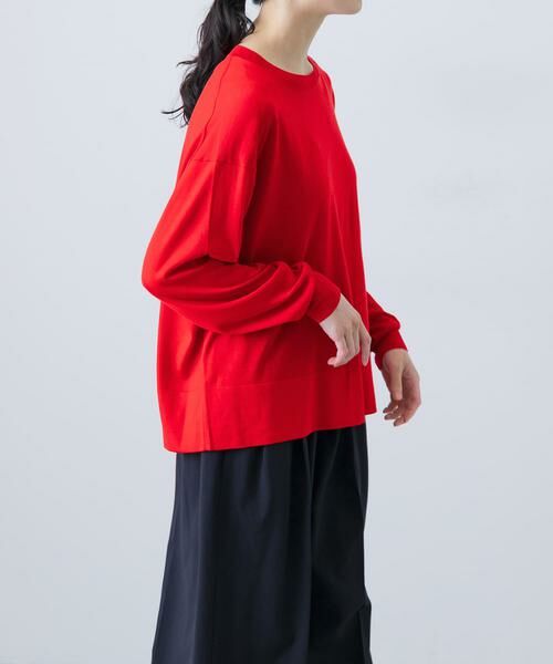 かぐれ / かぐれ ニット・セーター | ウォッシャブルシルクワイドニット | 詳細1