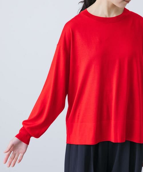 かぐれ / かぐれ ニット・セーター | ウォッシャブルシルクワイドニット | 詳細10