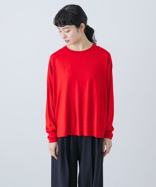 かぐれ / かぐれ ニット・セーター | ウォッシャブルシルクワイドニット | 詳細7