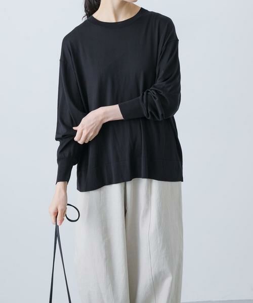 かぐれ / かぐれ ニット・セーター | ウォッシャブルシルクワイドニット | 詳細16