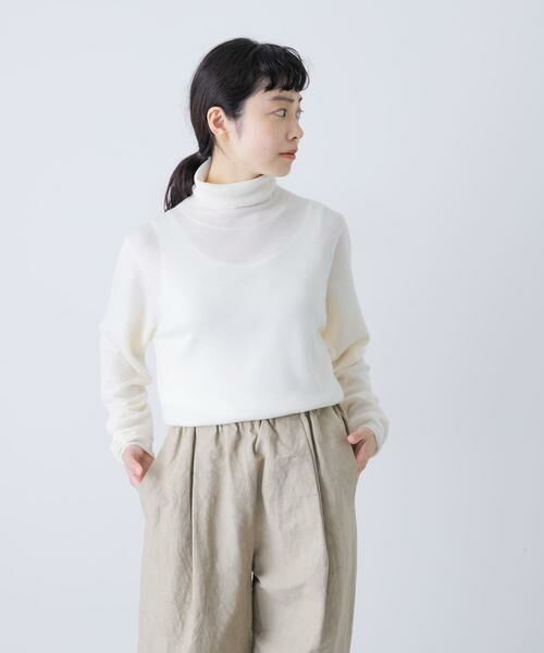 かぐれ / かぐれ ニット・セーター | ウールハイゲージタートルネック | 詳細2