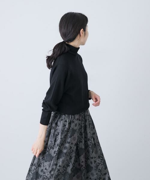 かぐれ / かぐれ ニット・セーター | ウールハイゲージタートルネック | 詳細10