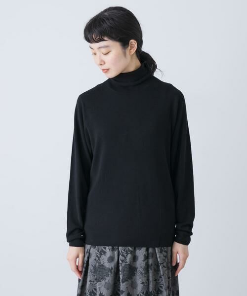 かぐれ / かぐれ ニット・セーター | ウールハイゲージタートルネック | 詳細15